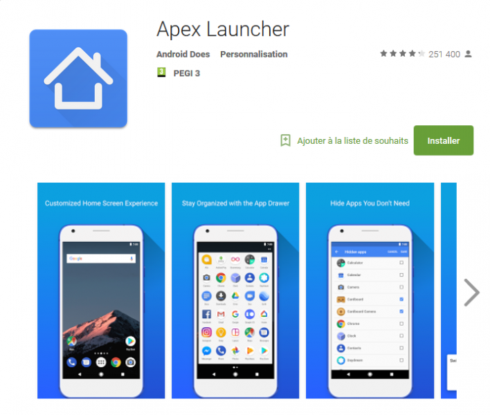 Apex Launcher